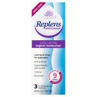 Replens Vaginal Moisturiser 3 Pack