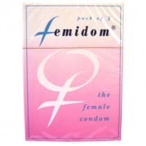 Femidom Female Condom 3 Pack