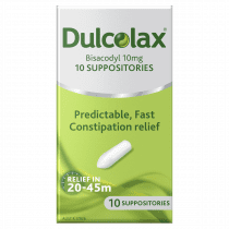 Dulcolax Laxative Suppositories 10mg 10 Pack