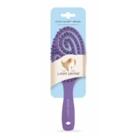 Lady Jayne Purse Size Flexi-Glide Detangling Brush