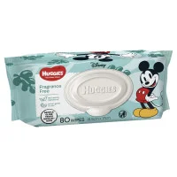 Huggies Thick Baby Wipes Fragrance Free 80 Pack