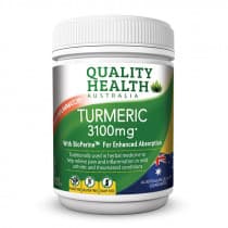 Quality Health Turmeric 3100mg With BioPerine 100 Tablets