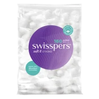 Swisspers Cotton Balls White 160 Pack
