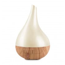 Lively Living Aroma-Bloom Diffuser Wood-Look & Cream Pearl