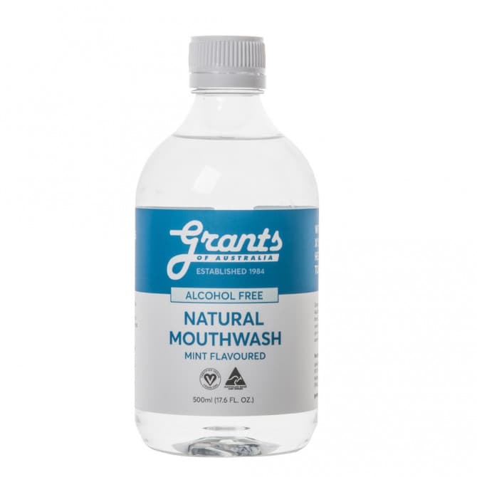Buy Grants of Australia Xylitol Natural Mouthwash 500ml Online Chempro Chemists