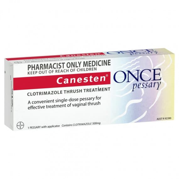 Canesten Vaginal Once Pess 500mg 1 S3