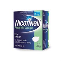 Nicotinell Lozenges Peppermint 2mg 72 Pack