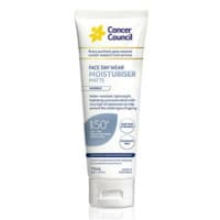 Cancer Council Face Day Moisturiser Matte Invisible SPF50 Plus 75ml