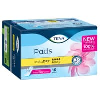 Tena Pads InstaDry Standard 10 Pack