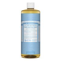 Dr. Bronners Pure Castile Baby Liquid Soap Unscented 946ml