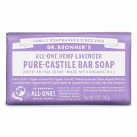 Dr. Bronners Pure Castile Bar Soap Lavender 140g