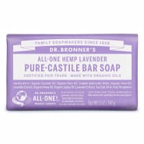 Dr. Bronners Pure-Castile Bar Soap Lavender 140g