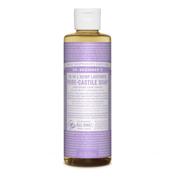 Dr. Bronners Pure Castile Liquid Soap Lavender 237ml