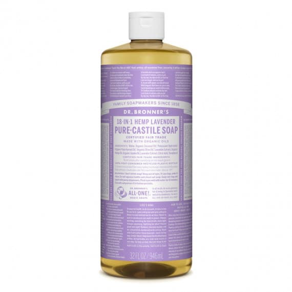 Dr. Bronners Pure Castile Liquid Soap Lavender 946ml