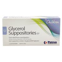 Glycerol Suppos Child Petrus 12