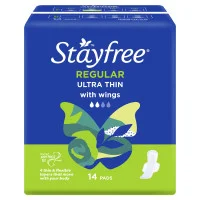 Stayfree Ultra Thin Regular Wings 14 Pads