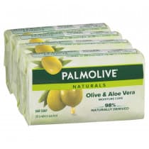 Palmolive Naturals Moisture Care Aloe & Olive Extracts Soap 4 Pack
