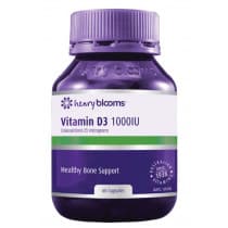 Henry Blooms Vitamin D3 1000IU 60 Capsules