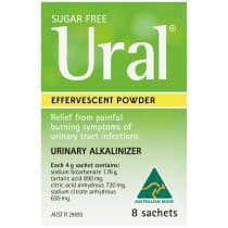 Ural Effervescent Powder Original 4g 8 Packs