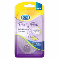 Scholl Party Feet Invisible Gel Cushions 1 Pair