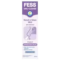 Fess Sinu Cleanse Nasal And Sinus Mist Saline Spray 100ml