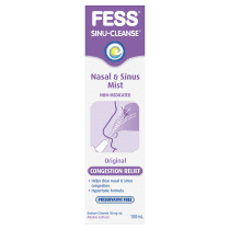Fess Sinu Cleanse Nasal & Sinus Mist Saline Spray 100ml