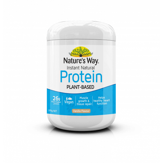 Natures Way Instant Natural Protein Vanilla 375g