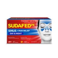 Sudafed PE Sinus Day and Night Relief 48 Tablets