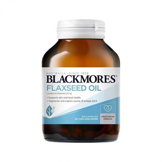 Buy Blackmores Flaxseed Oil 100 Capsules Online Chempro Chemists