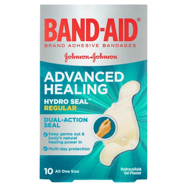 Buy BandAid Advanced Healing Regular 10 Pack Online Chempro Chemists