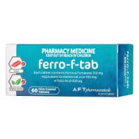 Ferro F Tab 60 Tablets