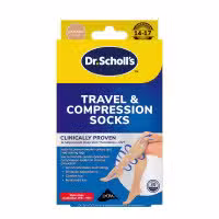 Dr. Scholls Travel And Compression Socks Natural Medium