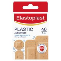 Elastoplast Plastic Water Resistant Strips Assorted 40 Pack