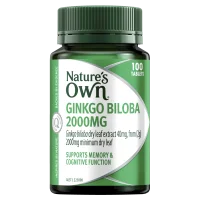 Natures Own Ginkgo Biloba 2000mg 100 Tablets