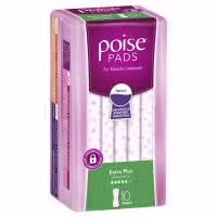 Poise Extra Plus Pads 10 Pack