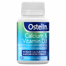 Ostelin Calcium & Vitamin D3 60 Tablets