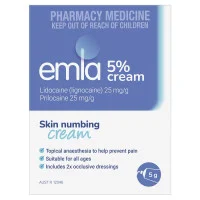Emla 5% Cream 1 x 5g (with 2 dressings)