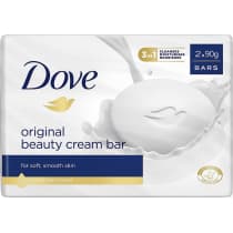 Dove Original Beauty Cream Bar 90g 2 Pack
