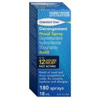 Chemists Own Decongestant Nasal Spray Refill 18ml