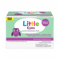Little Eyes Gentle Cleansing Wipes 30 Wipes