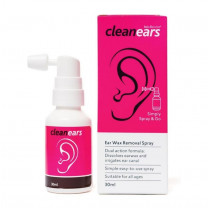 Clean Ears Wax Removal Spray 30ml