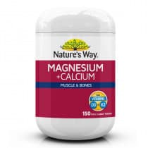 Natures Way Magnesium plus Calcium 150 Tablets