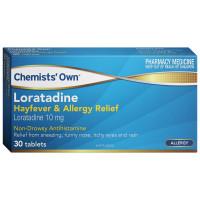 Chemists Own Loratadine Hayfever and Allergy Relief 30 Tablets 10mg