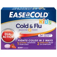 Ease A Cold Kids Cold And Flu 24 Chewable Tablets