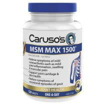 Carusos MSM Max 1500 120 Tablets