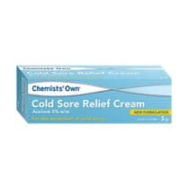 Chemists Own Cold Sore Relief Cream 5g