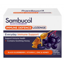 Sambucol Black Elderberry Immune Defence Lozenges 20 Pack