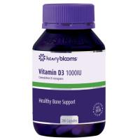 Henry Blooms Vitamin D3 1000IU 200 Capsules