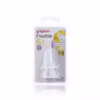 Pigeon Peristaltic Slim Neck Teat Y Cut  2 Pack