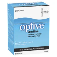 Optive Lubricant Eye Drops Sensitive 30 x 0.4ml